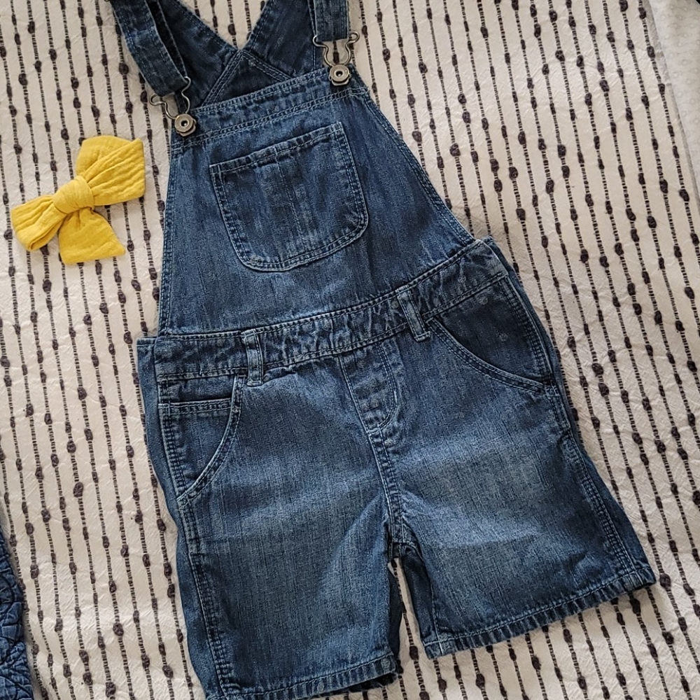 GAP toddler denim overall short